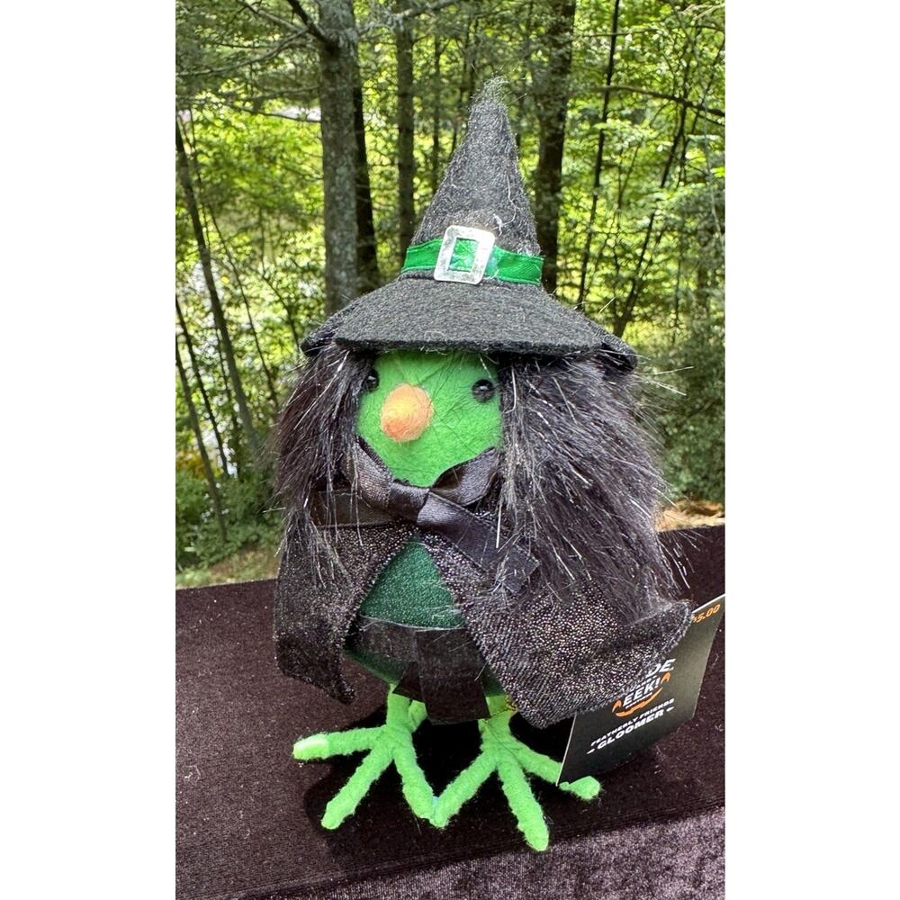 New Target Hyde and Eek! Featherly Friends Halloween Bad Witch Bird -Gloomer